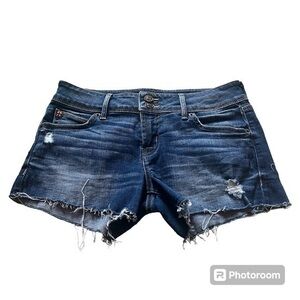 Hudson denim distressed Croxley jean shorts
